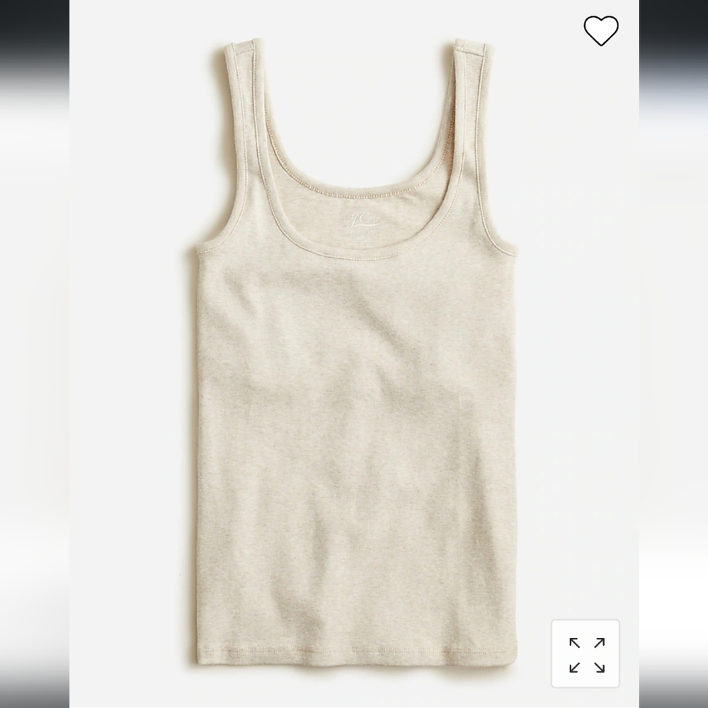 J. Crew Perfect Fit Shelf Bra Tank